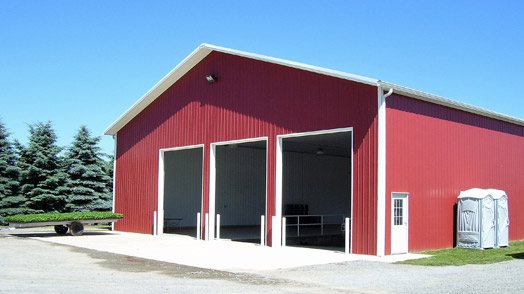 agricultural pole barn
