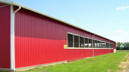 post frame barn